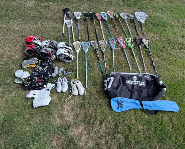 Huge lacrosse gear bundle take all! First come first serve!