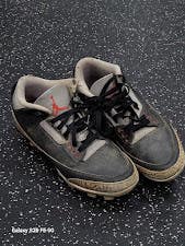 Used Nike JORDAN 3 BB/SB Cleats Black Senior 9.5 11849-S000043284