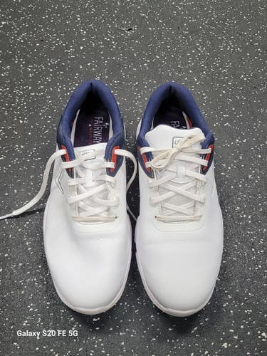 Used Callaway Mens Golf Shoes White Senior 11.5 11849-S000043282