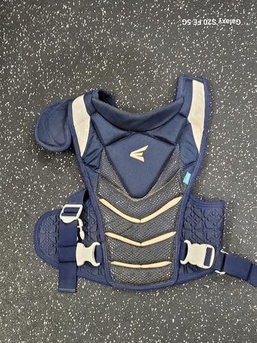 Used Easton JEN SCHRO CHEST PROTECTOR Catchers Chest Protector Navy Blue Intermed 11849-S000043260