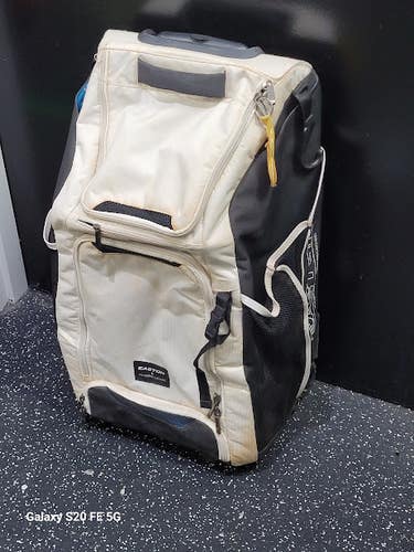 Used Easton ROLLER BAG BB/SB Player Wheeled Bag Navy Blue 11849-S000043261