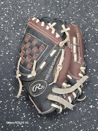Used Rawlings PL90MB BB/SB Glove RH Throw Brown 9" 11849-S000043250