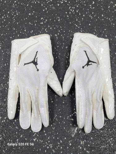 Used Nike NIKE VAPOR JORDAN GLOVES FB Gloves White XL 11849-S000043215