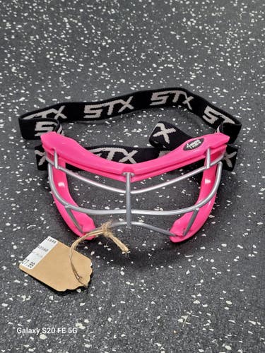 Used STX 4 SIGHT PLUS Lacrosse Facial Protect Pink Youth 11849-S000043185