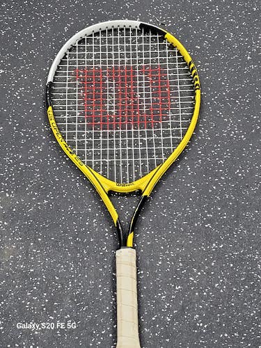 Used Wilson US OPEN Junior Tennis Racquet Yellow 25" 11849-S000043182