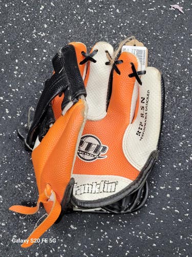 Used Franklin RTP BB/SB Glove RH Throw Orange 8" 11849-S000043152