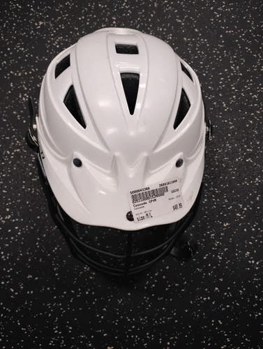 Used Cascade CPVR Lacrosse Helmet White M/L 11849-S000043366