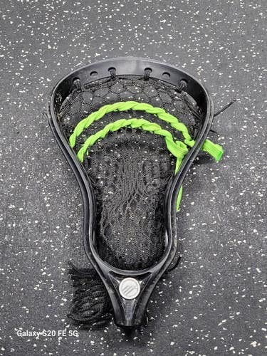 Used Maverik TANK UNIVERSAL Mens Lacrosse Head Black 11849-S000043347