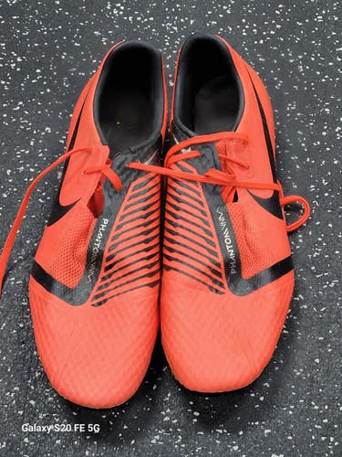 Used Nike PHANTOM VNM Soccer Cleats Red Senior 10 11849-S000043336