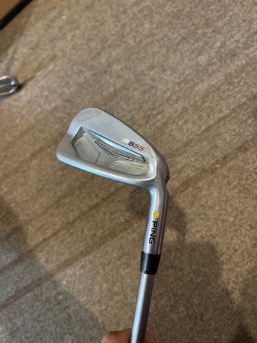 Men's Ping s55 7 Iron Right Handed Extra Stiff Flex (Used) yellow dot