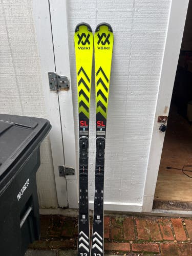Men's 2024 Volkl Racetiger race room SL 165 cm Racing Skis Without Bindings (Used)