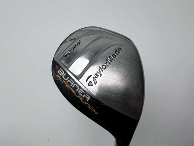 TaylorMade Burner Superlaunch 5 Hybrid 24* REAX 60g Senior Graphite Mens RH