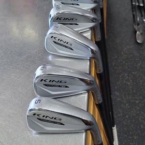 Used Cobra KING FORGED TEC Mens Iron Set RH 5I-GW/AW 11497-S000160840