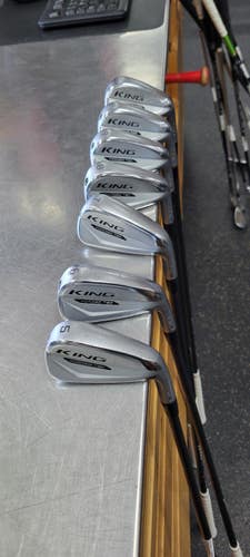 Used Cobra KING FORGED TEC Mens Iron Set RH 5I-GW/AW 11497-S000160840