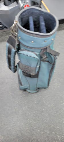 Used 3 WAY Mens Cart Bag Green 11497-C000160829