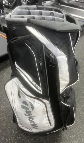 Used Taylormade CATALINA Mens Cart Bag Black 11497-S000160825