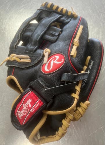 Used Rawlings HIGHLIGHT BB/SB Glove RH Throw Black 11 1/2" 11497-C000160793