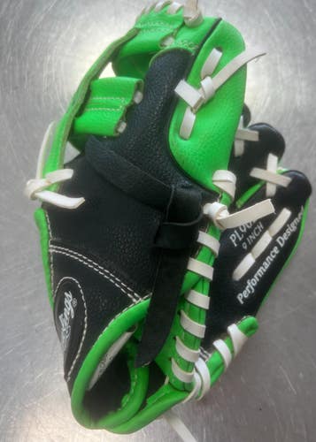 Used Rawlings TBALL BB/SB Glove T-ball Black 9" 11497-C000160794