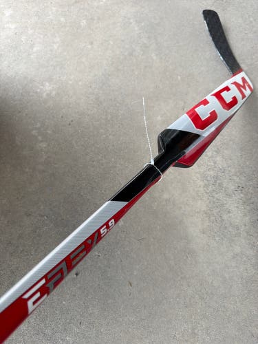 Intermediate CCM Extreme Flex 5.9 Goalie Stick Regular 24" Paddle (Used)