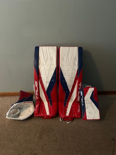 35" True Nitro Pro Full Right Goalie Full Set (Used) USA