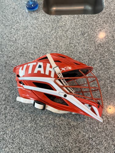 Game worn Utah Archers helmet
