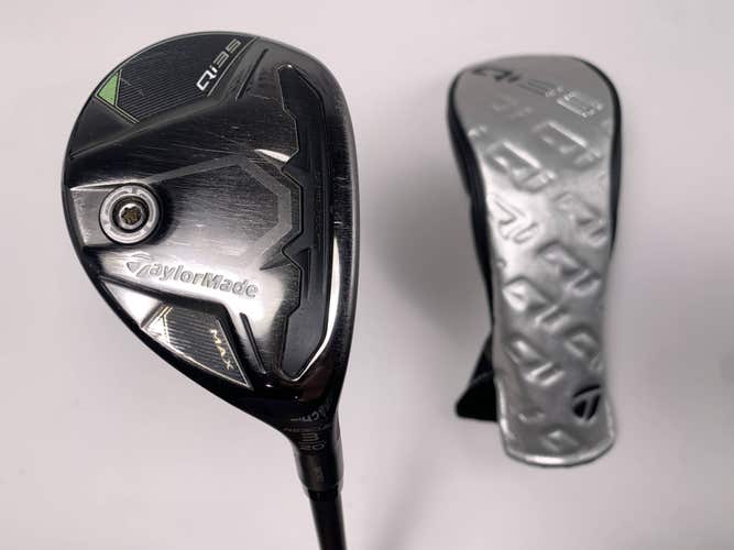 TaylorMade Qi35 Max Rescue 3 Hybrid 20* HZRDUS 6.5 Gen 5 Black 90g XStiff RH HC