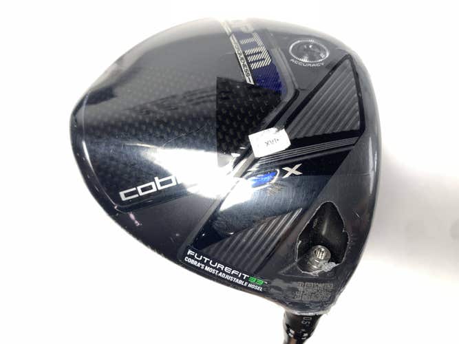 Cobra OPTM X Driver 10.5* Project X Denali Frost Black 6.0 60g Stiff RH NEW