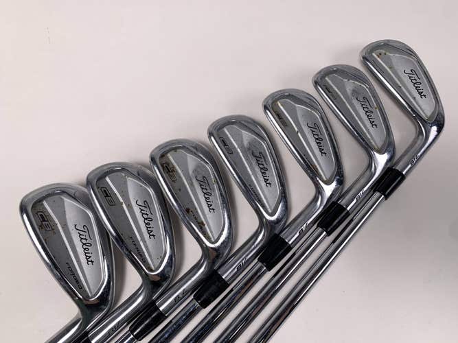 Titleist 718 CB Iron Set 4-PW DG Tour Issue S400 AMT Stiff RH