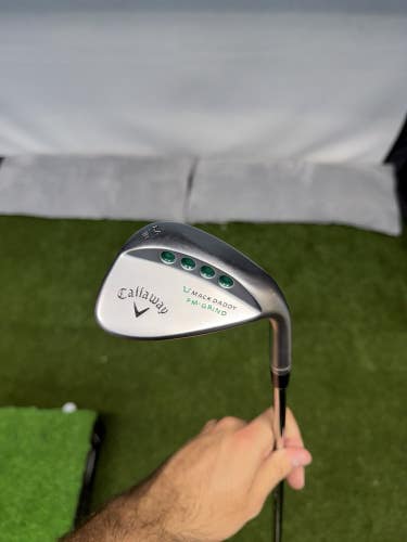 Callaway Mack Daddy PM Grind 64* 10 Wedge KBS Tour V Wedge Flex Shaft RH