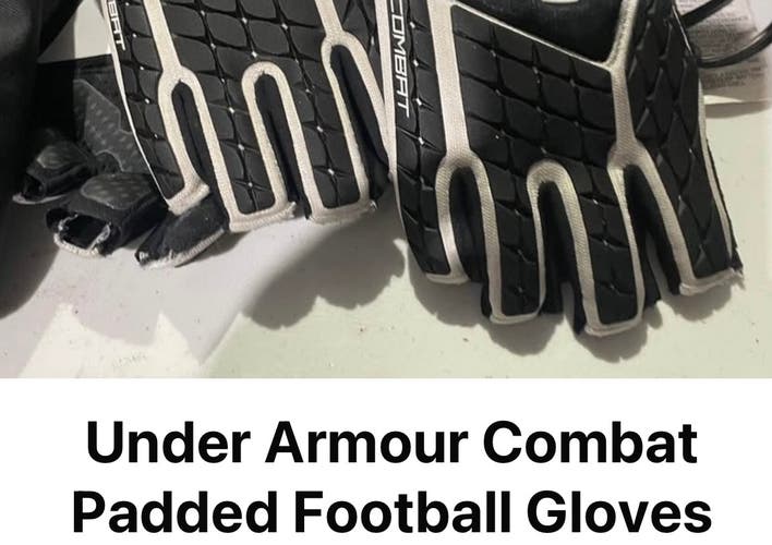 Black XL Under Armour Gloves (Used)