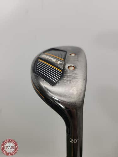 2020 CALLAWAY MAVRIK 4 HYBRID 20* REG PROJECTX CATALYST 65 +HC GOOD