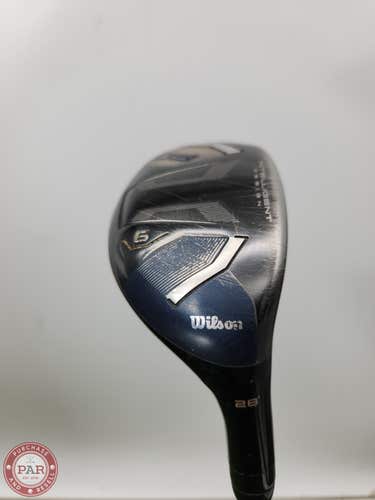 2021 WILSON STAFF D9 6 HYBRID 28* REG MITSU TENSEI AV WHITE 60 +HC GOOD