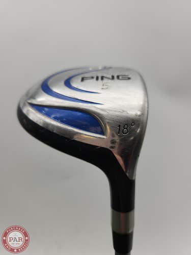 2006 PING G5 5 WOOD 18* STIFF PING TFC 909F FAIR