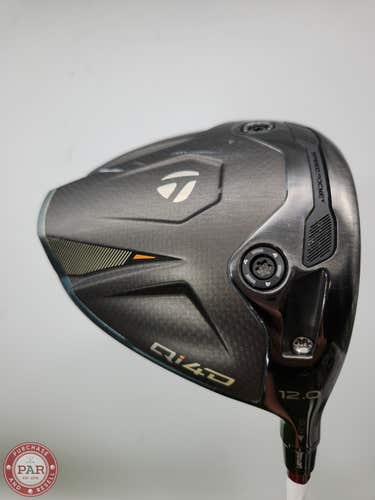 2026 TAYLORMADE QI4D DRIVER 12* SENIOR PROJECTX DENALI RED 50G 5.0 VERYGOOD