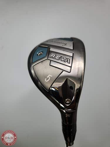 2025 CALLAWAY REVA RISE 5 HYBRID 26* LADIES UST LINQ LTE VERYGOOD