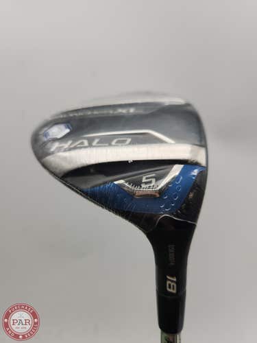 NEW 2021 CLEVELAND LAUNCHER XL HALO 5 WOOD 18* LADIES PRO LAUNCH +HC BRANDNEW