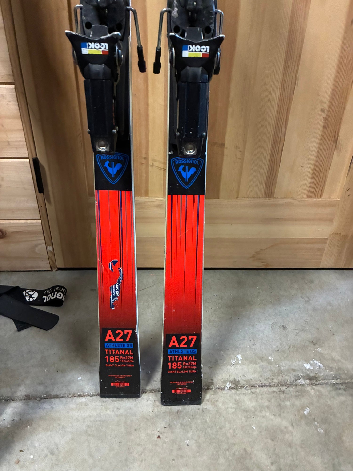 Racing 185 cm Rossignol Hero Athlete GS Skis Without Bindings
