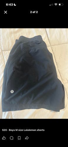 Black Medium Men's Lululemon Shorts (Used)
