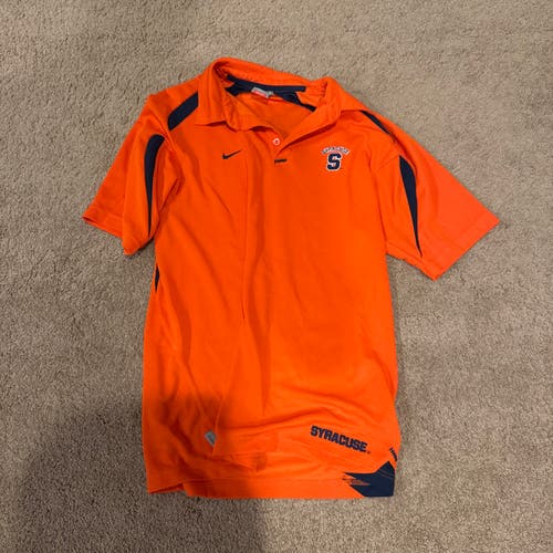 Orange Small Men's Nike Shirt Syracuse