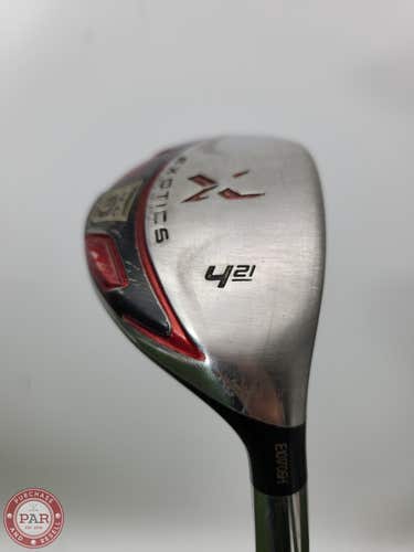 2010 TOUR EDGE EXOTICS XCG3 4 HYBRID 21* STIFF ACCRA M4 GOOD