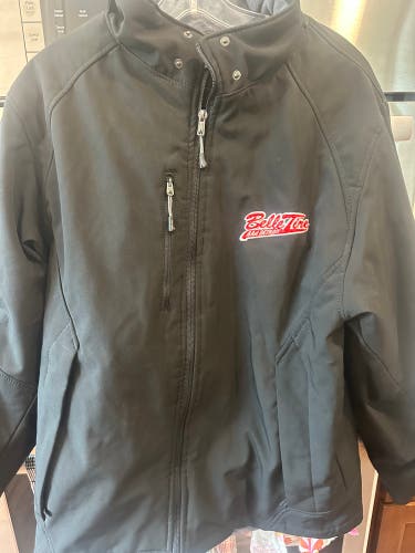 North End Team-Issued Belle Tire AAA Detroit Hockey Heavy Softshell Winter Jacket Medium