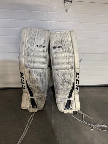 36" CCM Extreme Flex Pro Goalie Leg Pads (Used)