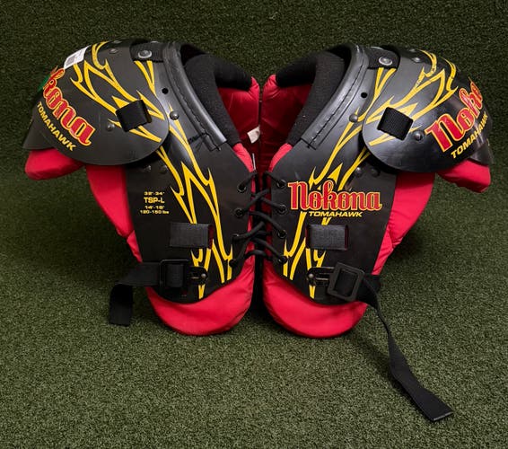 NOKONA Tomahawk Youth Football Shoulder Pads (5654)