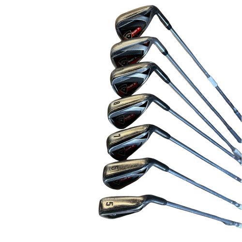 Used Callaway RAZR X BLACK Mens Iron Set RH 5I-GW/AW 10299-S000312610