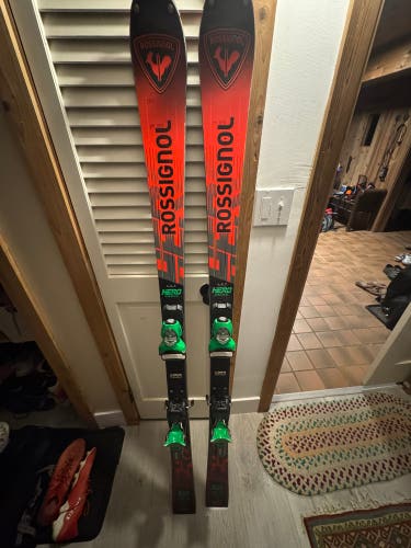 Men's 2025 Racing 165 cm (EC/DT) Rossignol Hero WC SL Skis Without Bindings (Used) pair 1
