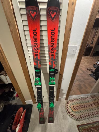 Men's 2025 Racing 165 cm (EC/DT) Rossignol Hero WC SL Skis Without Bindings (Used)