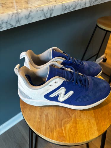 Blue Women's Size M 8.0 (W 9.0) Adult New Balance Cleats (New)