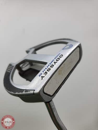 2015 ODYSSEY WORKS 2 BALL FANG PUTTER 34" GOOD