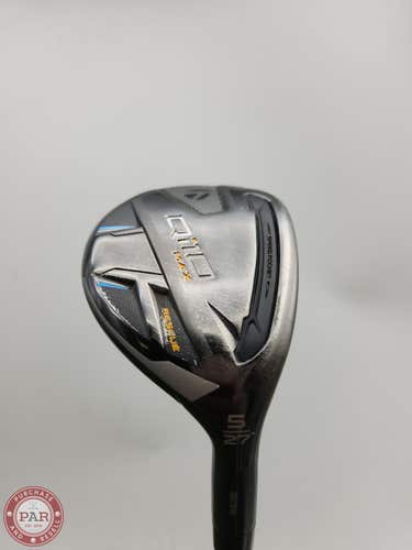 2024 TAYLORMADE QI10 MAX RESCUE 5 HYBRID 27* SENIOR FUJI SPEEDER NX 50-A GOOD