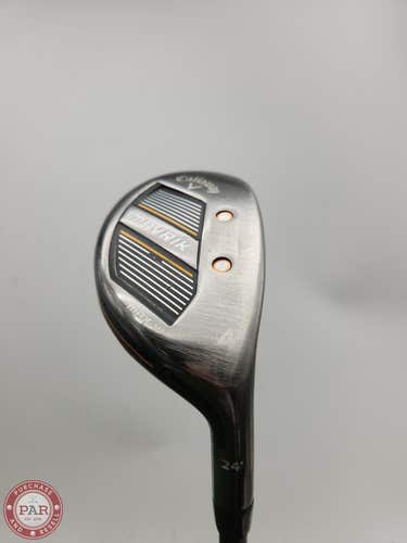 2020 CALLAWAY MAVRIK MAX W 4 HYBRID 24* LADIES MAMIYA HELIUM 40LL GOOD